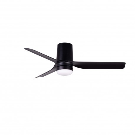 Ventilador de Techo Faro Mini Punt Tub Ø90cm Negro 10W CCT